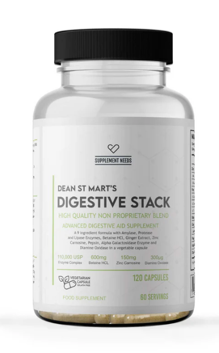 Supplement Needs - Digestive Stack - 120 Caps