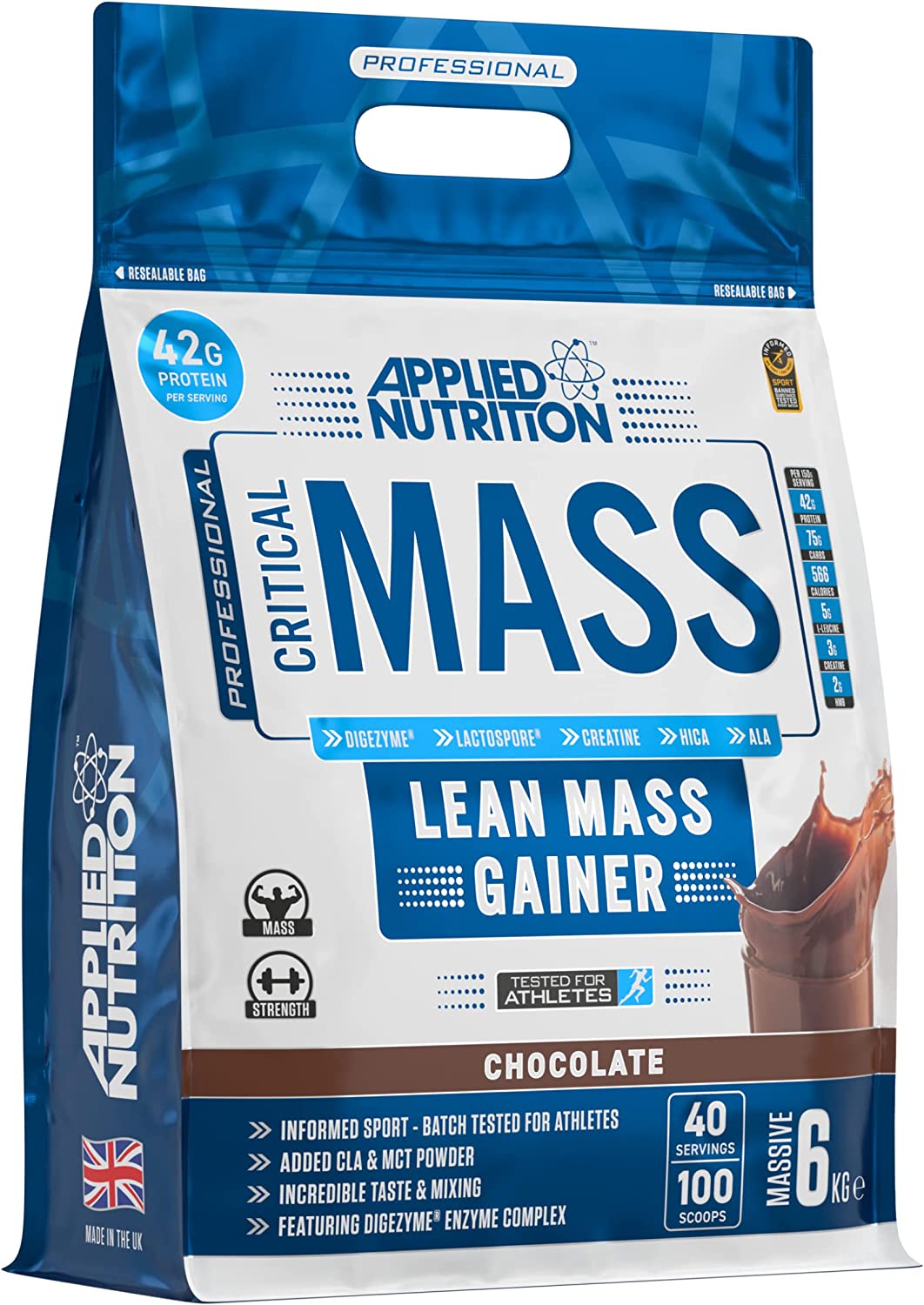 Applied Nutrition - Lean Mass Gainer - 6KG