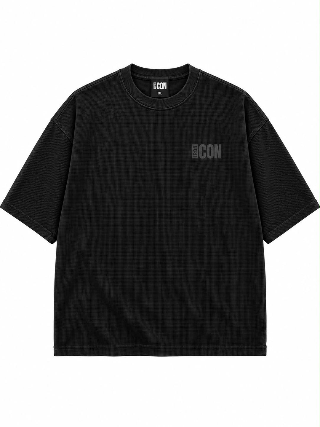 Iron Icon - Waffle Knit T-shirt - Short Sleeve