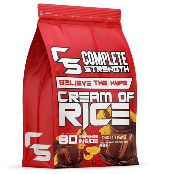 Complete strength cream of rice 2kg chocolate Orange