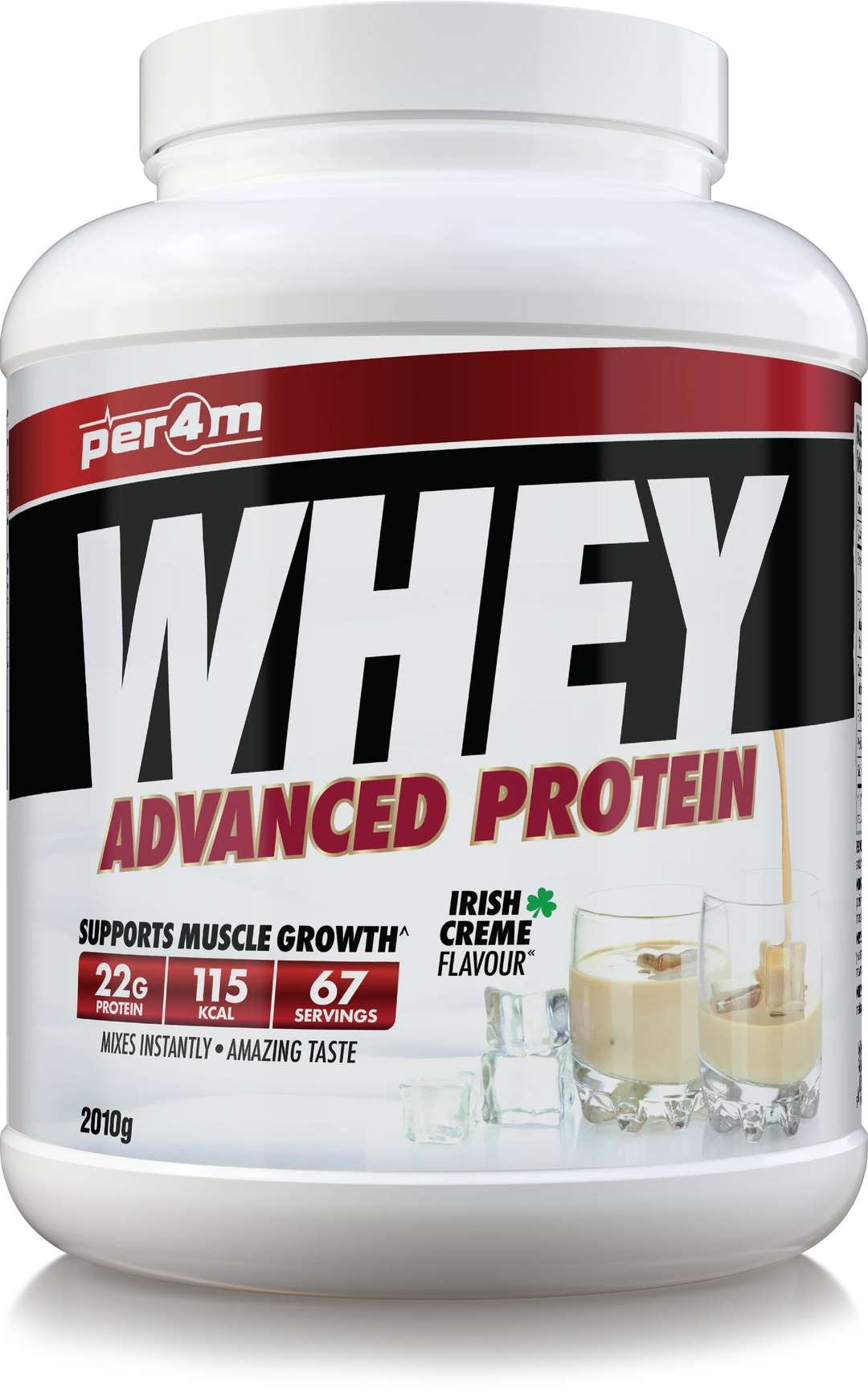 irish cream PER4M Whey Protein