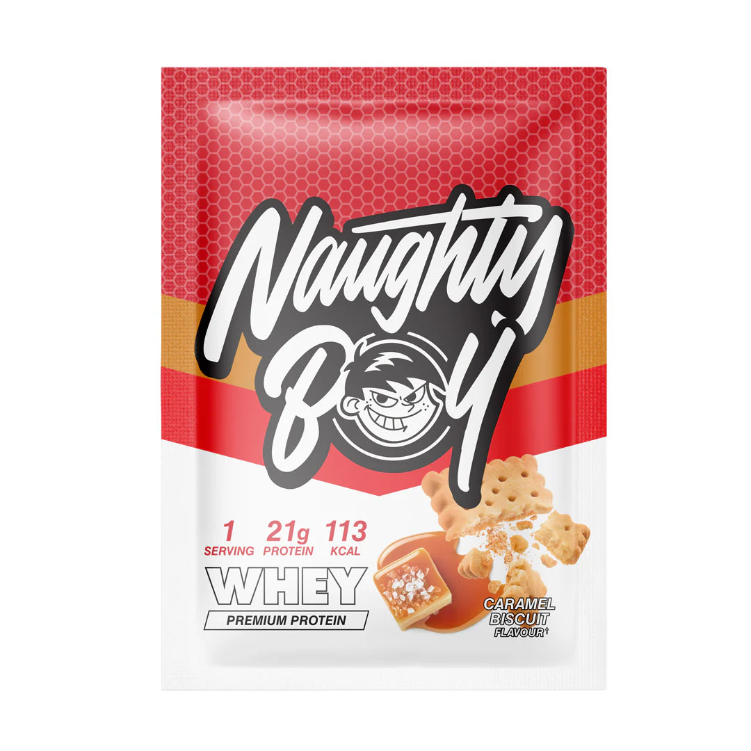 Naughty Boy Caramel Biscuit Sample