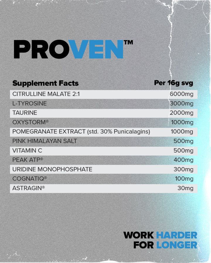 Proven HR Labs non stim pre-workout