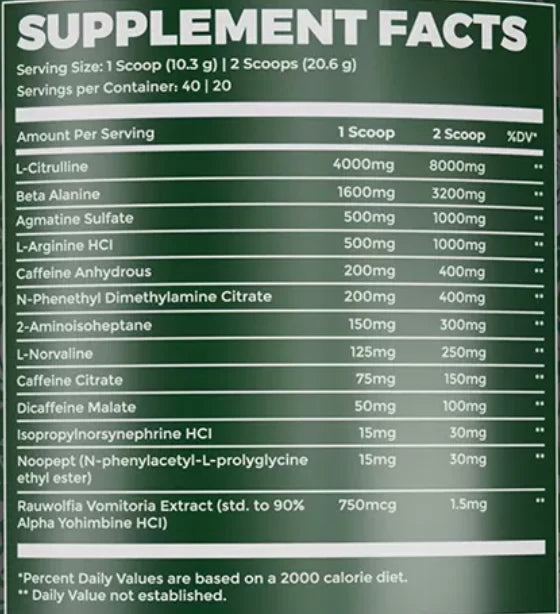 Dark Labs - CRACK OG - 40 Servings