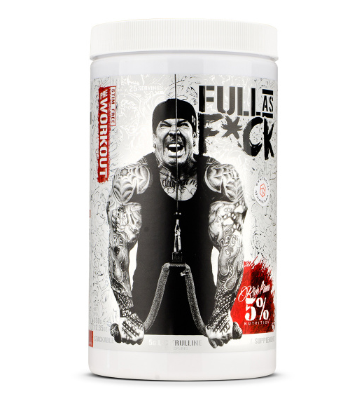 5% Nutrition - Full as F*ck - Pre-Workout