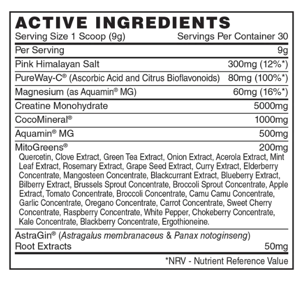 Naughty Boy - Crea-Greens - 270g
