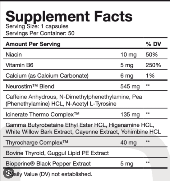 Anabolic Designs - Shredabull 2.0 - 50 Servings