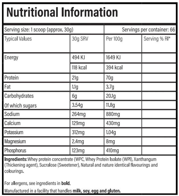TbJP - Performance Protein - 2KG