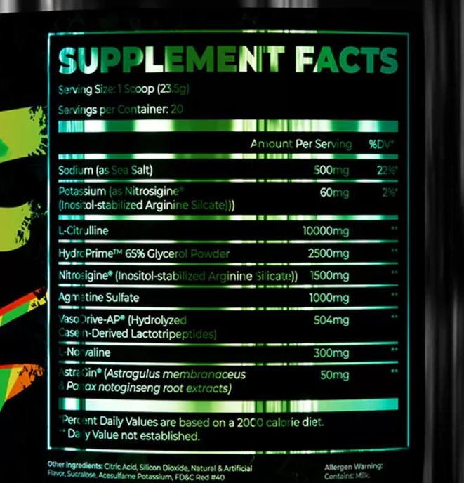 Dark Labs - P.I.M.P - (Pre-Workout) - Non Stim