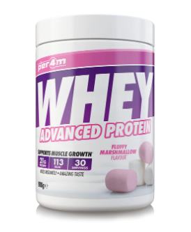 fluffy marshmallow per4m whey 900g