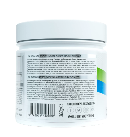Naughty Boy - Prime Creatine - 300g