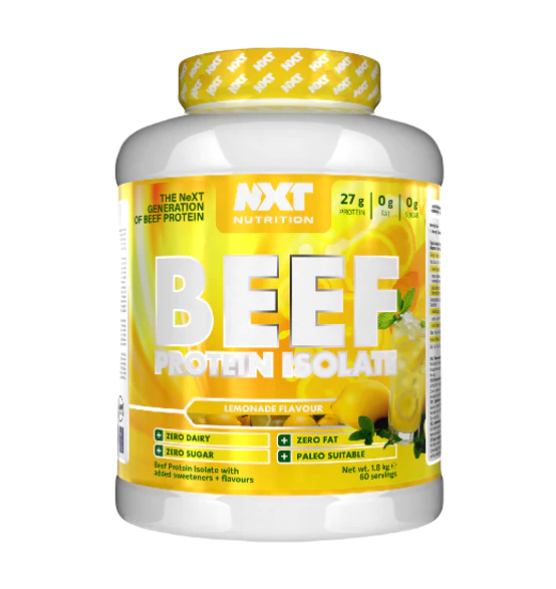 lemonade NXT Beef Isolate Protein Powder