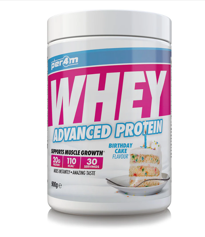 birthday cake per4m whey 900g