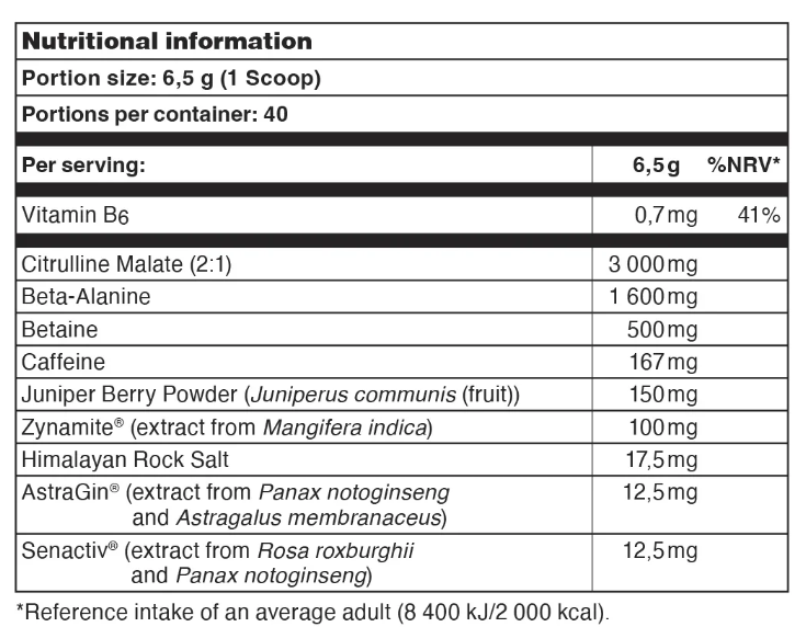 Bucked Up - Woke AF - Pre-Workout