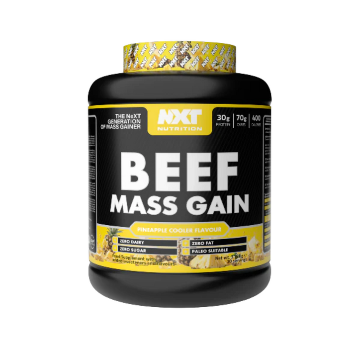 NXT Nutrition - BEEF Mass Gain - 3.15kg
