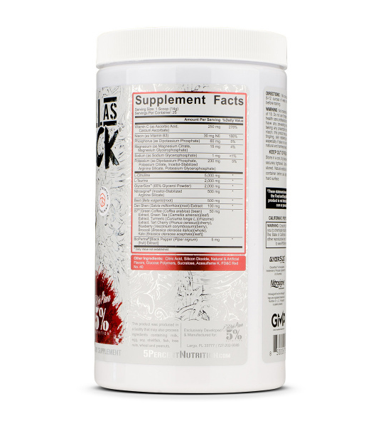 5% Nutrition - Full as F*ck - Pre-Workout