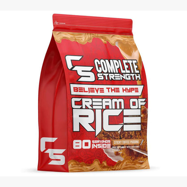 Complete strength cream of rice 2kg sticky toffee pudding