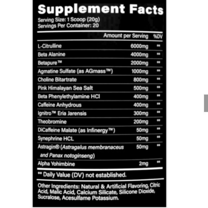 Kilo Labs - Stim Thugga - Pre-Workout