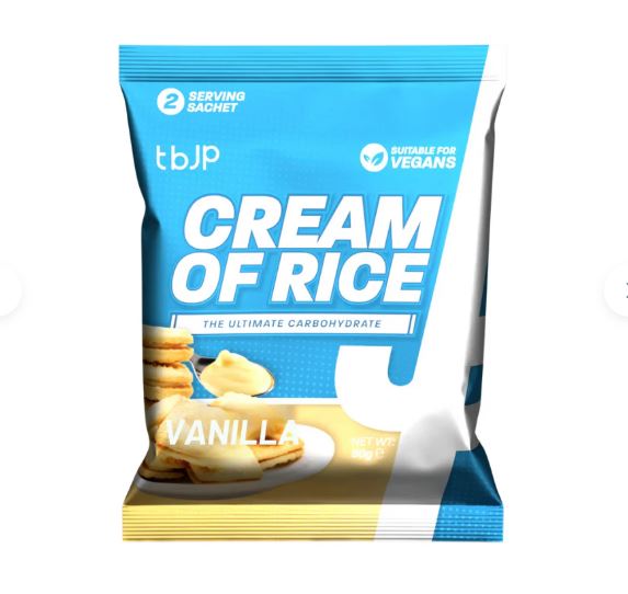 tbjp cream of rice vanilla 50g