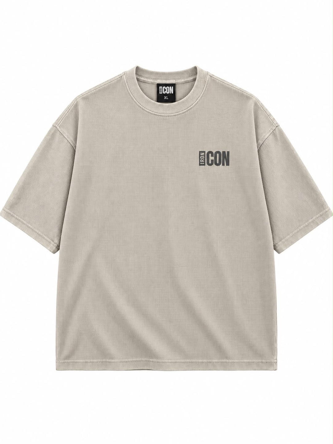 Iron Icon - Waffle Knit T-shirt - Short Sleeve