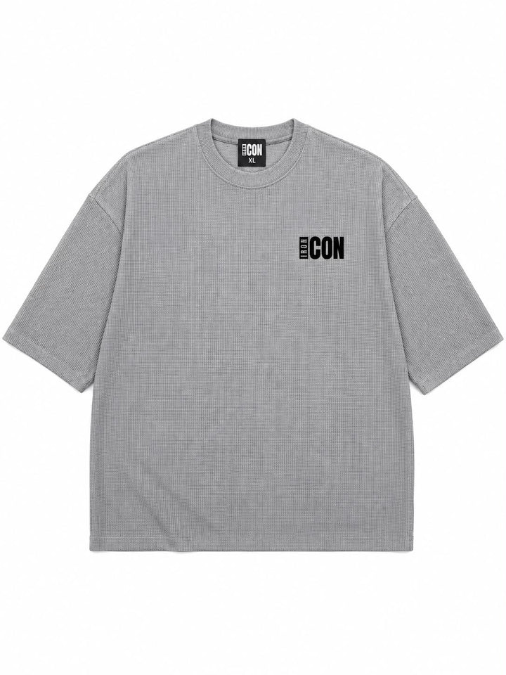 Iron Icon - Waffle Knit T-shirt - Short Sleeve