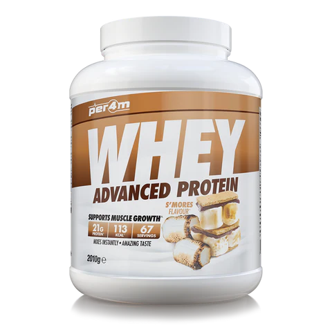 s'mores PER4M Whey Protein