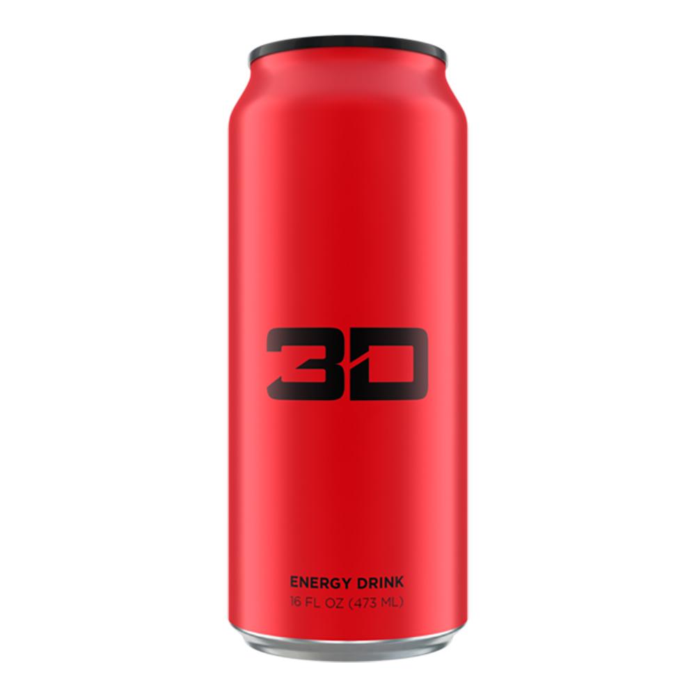 3D Energy Drink - Can - All Flavours
