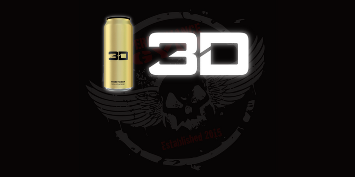 3D Energy Drink - Can - All Flavours