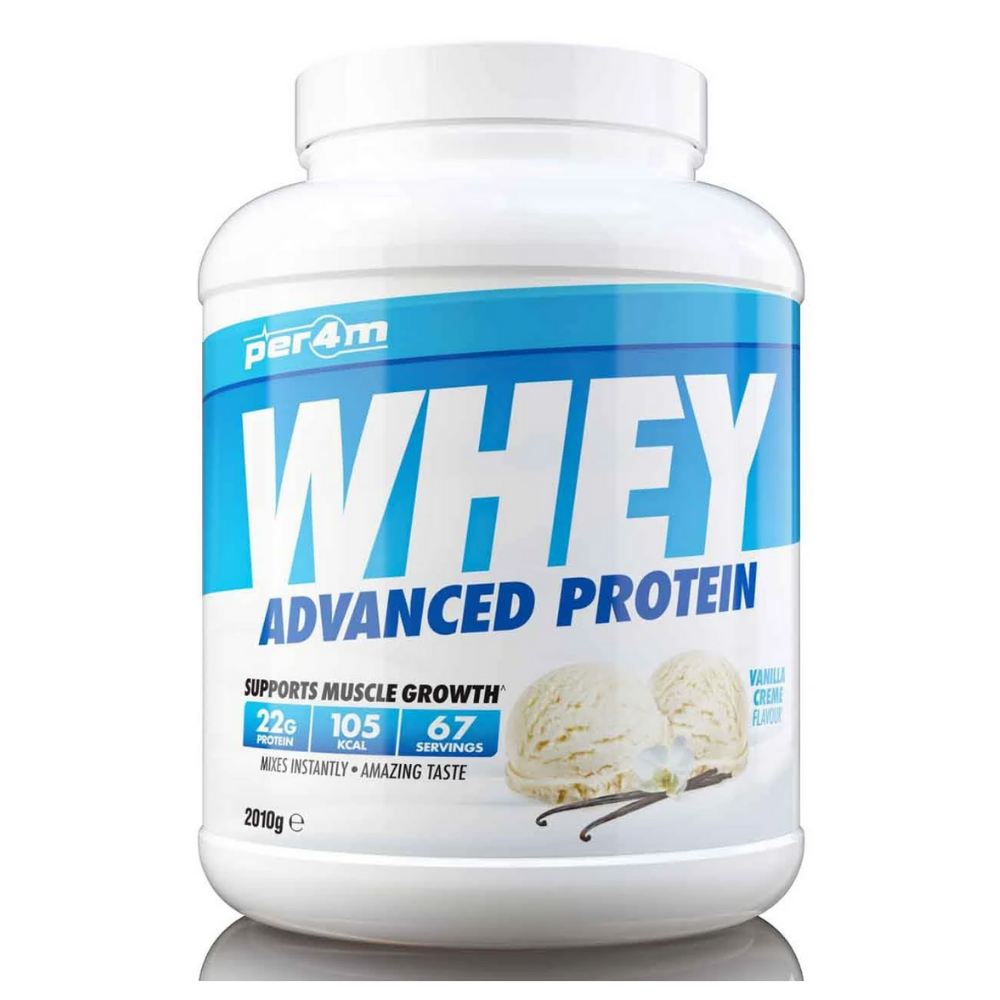 vanilla cream per4m whey protein