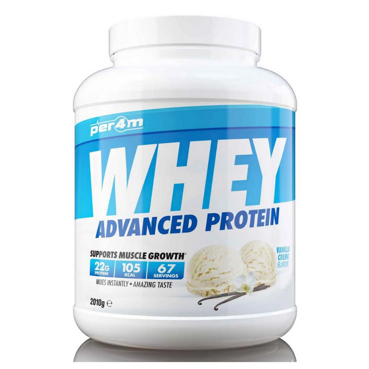 vanilla cream per4m whey protein