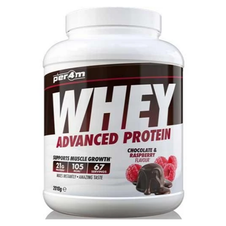 choolate raspberry per4m whey protein