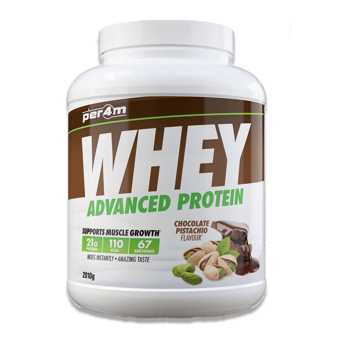 choolate pistachio PER4M Whey Protein