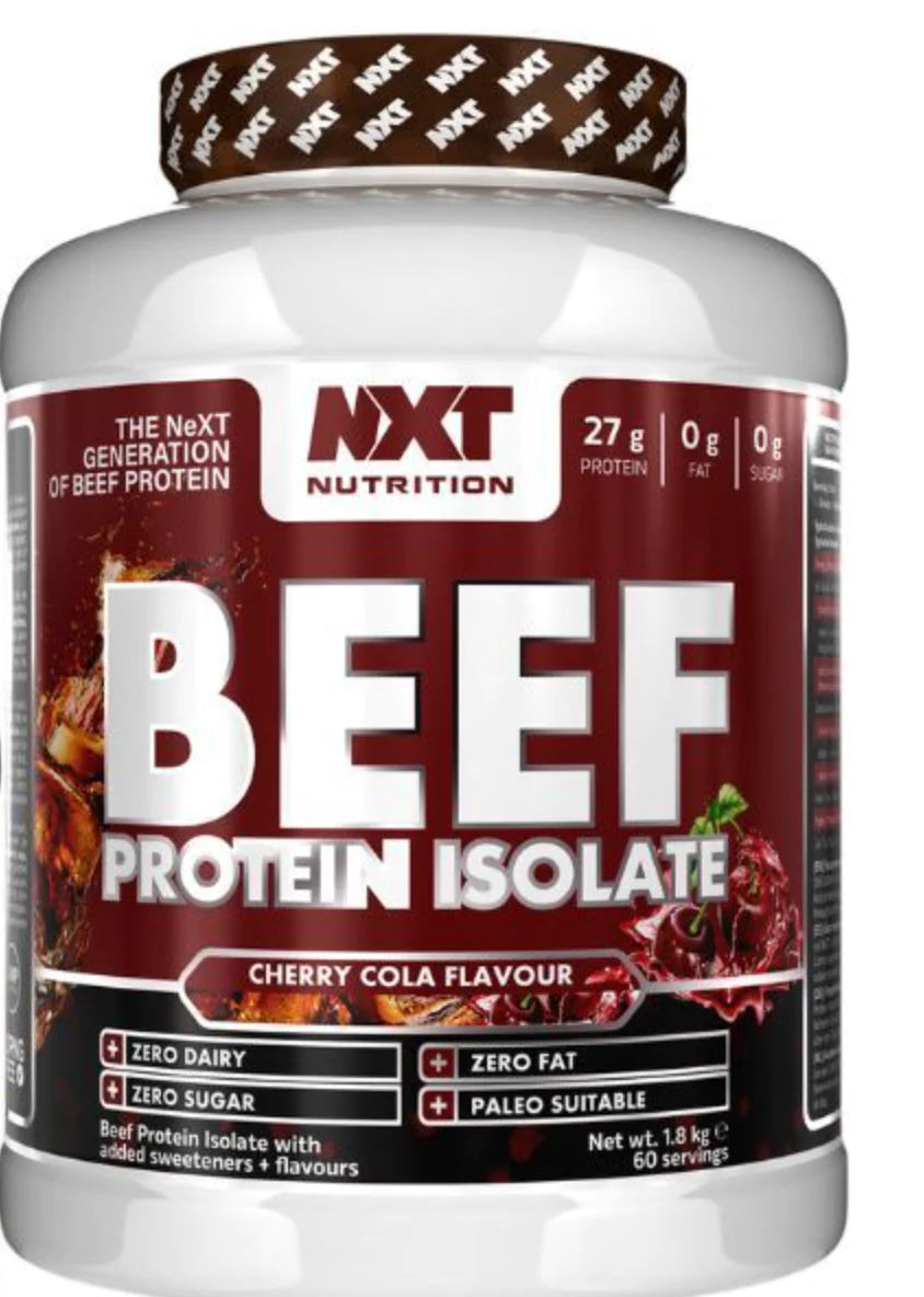 cherry cola NXT Beef Isolate Protein Powder