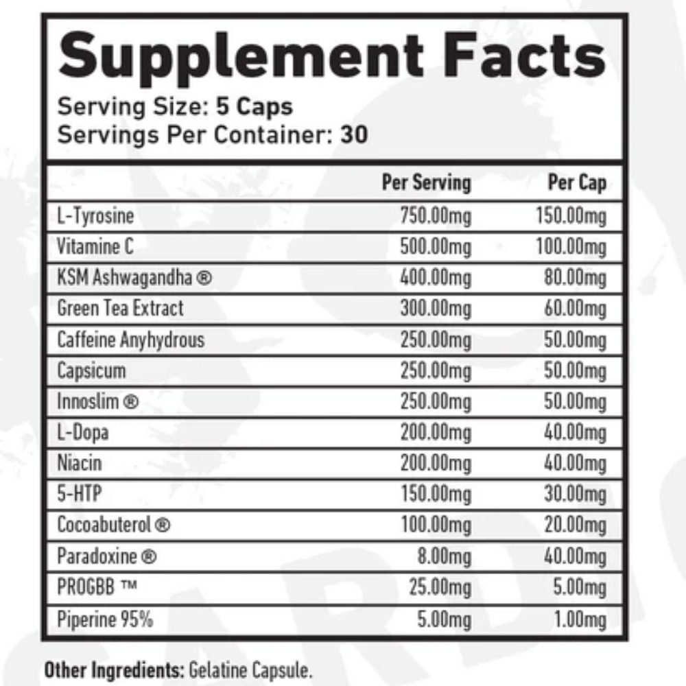 TWP - LIT - Thermogenic Fat Burner