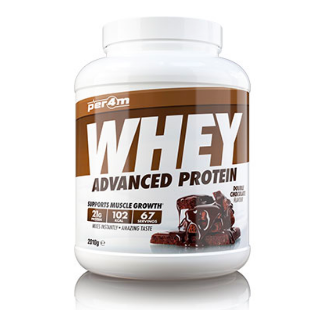 per4m whey protein double chocolate