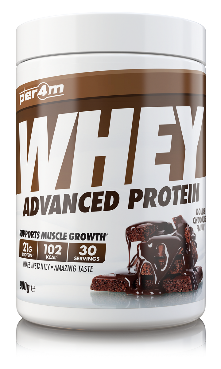 double chocolate per4m whey 900g