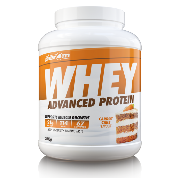 carrot cake PER4M Whey Protein