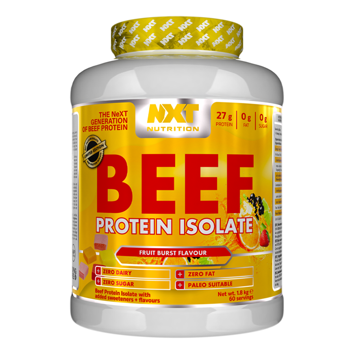 fruit burst NXT Beef Isolate Protein Powder