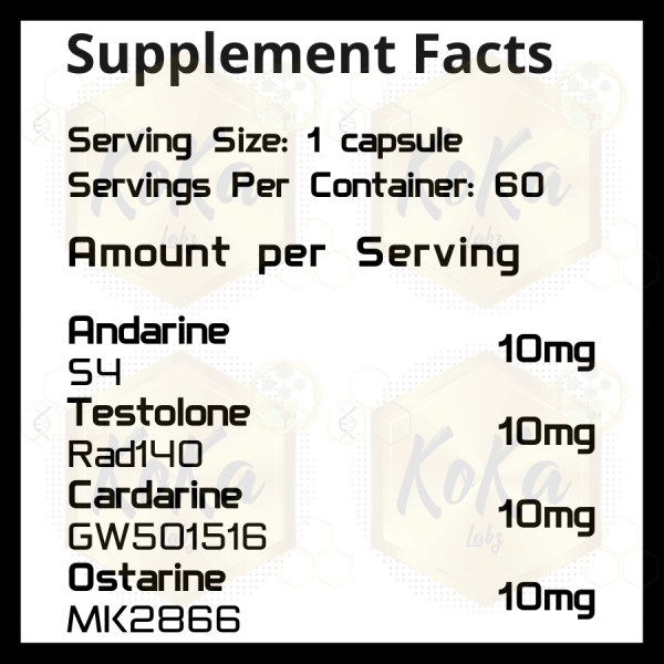 Koka Labz - SARM Dominator - SARM stack